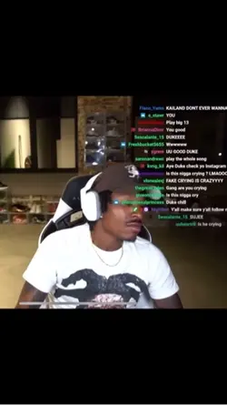 Duke crying 
