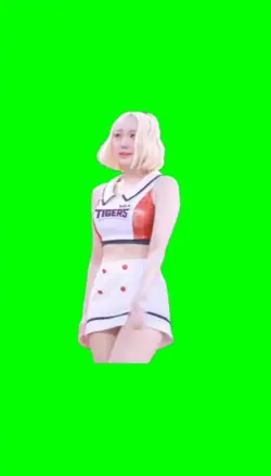 Korean cheerleader
