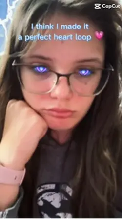 Heart loop eyes 