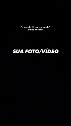 a escola tá me matan