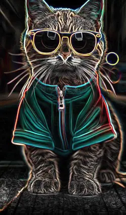 neon effect