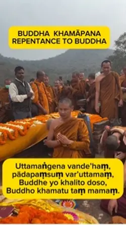 REPENTANCE TO BUDDHA