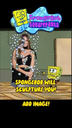 SPONGEBOB SCULPTURE 