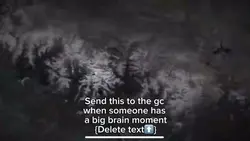 Big brain moment