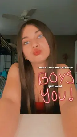 I just want you