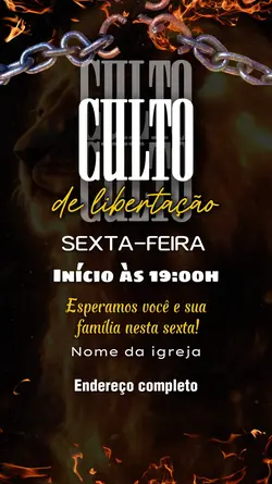 CULTO | LIBERTAÇÃO