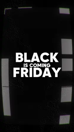 Use this template to promote your 3C products during Black Friday.