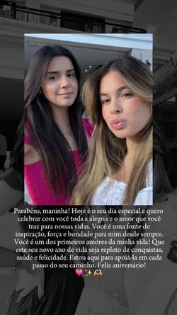 Parabéns irmã 