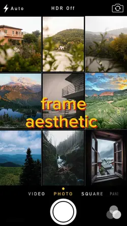 frame aesthetic