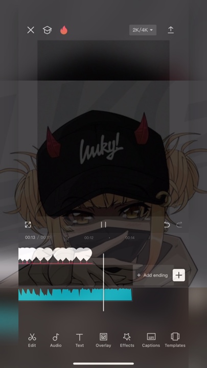 capcut template cover