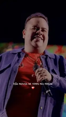 Não precisa de tempo