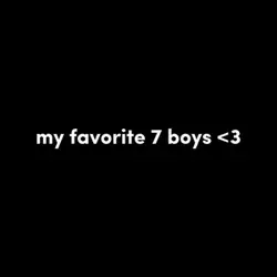 7 boys 💜