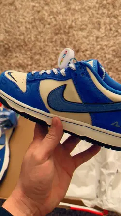 Unboxing sneakers