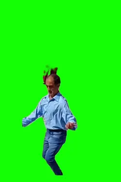 Old man dancing 