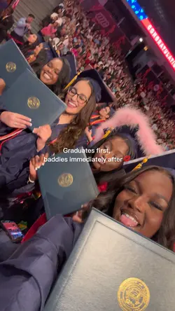 Graduates first 👩🏾‍🎓 