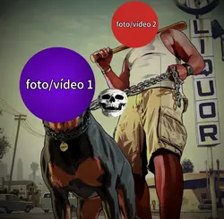 segurando a coleira