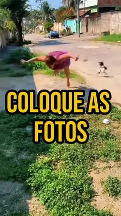 Coloque as fotos 
