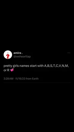 Pretty girl names 