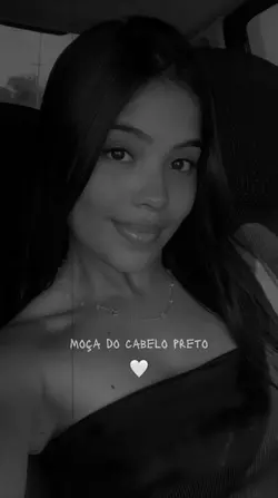 Do cabelo preto…