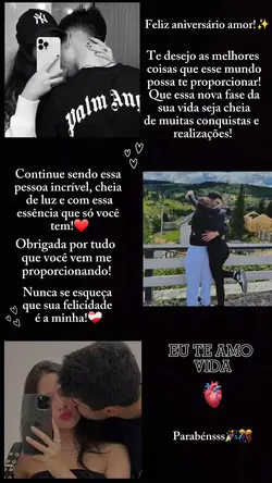 Aniversário namorad@