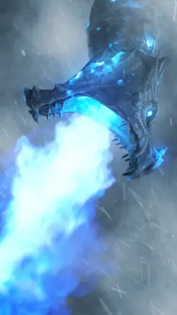 Blue Dragon fire