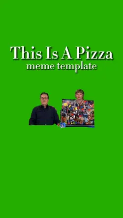 This is a pizza