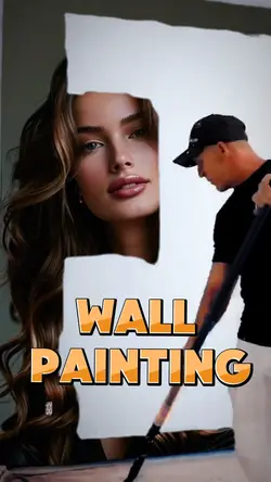 Wall painting clip