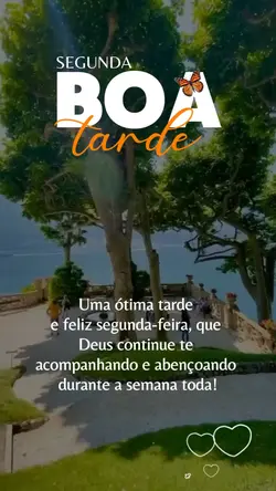 boa tarde segunda