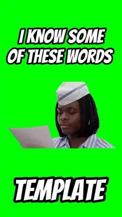 I know some of words