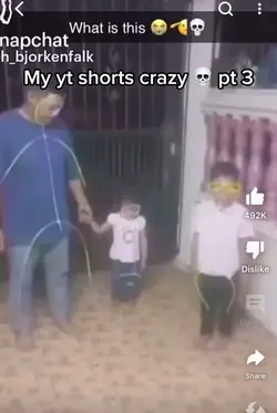 My yt shorts crazy 