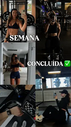 SEMANA CONCLUÍDA ✅💪🏻