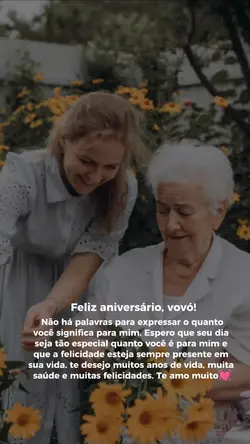 Parabéns vó 