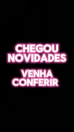 Chegou novidades 