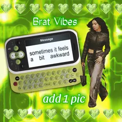 brat aesthetic 💚 