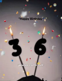 Happy birthday 🎂🎉
