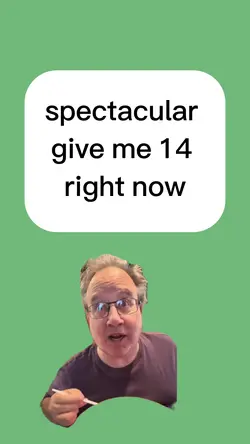 spectacular! 14 now
