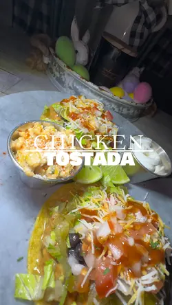 Chicken Tostada