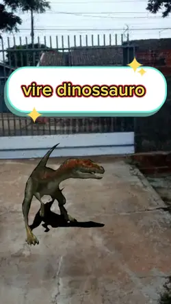 virei dinossauro 