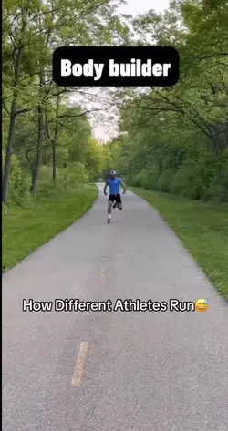 Body builder run 
