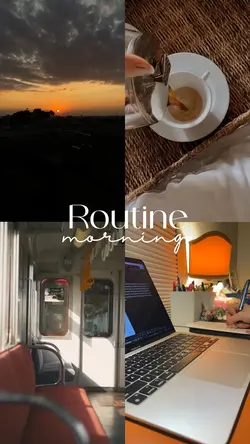 Routine morning ☀️