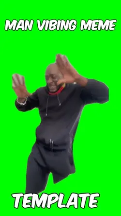 Man vibing meme 