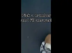 Pick a number!