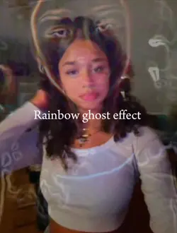Rainbow ghost effect