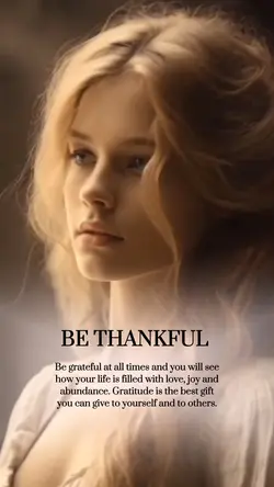 Be thankful ❤️