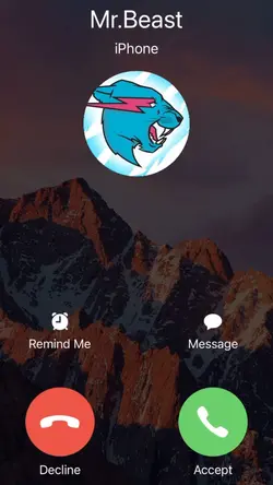 Mr Beast is calling