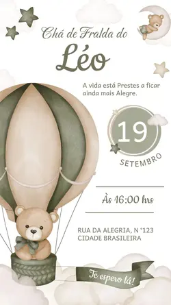 CHÁ DE FRALDA