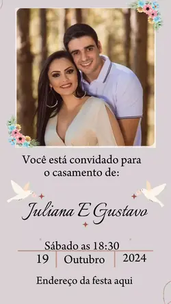 Convite casamento 