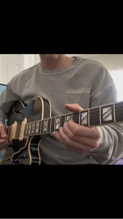 Learning guitar part