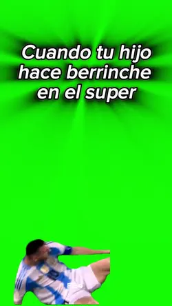 Messi berrinche 