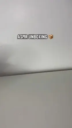 ASMR unboxing 